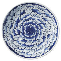 金正陶器 大輪牡丹 尺二皿 65-54973014 1個（直送品）