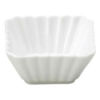 金正陶器 かすみ 白 7cm正角深鉢 65-56100066 1セット(6個)（直送品）