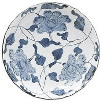 金正陶器 牡丹唐草 尺皿 65-54978016 1個（直送品）