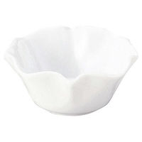 金正陶器 花笑み 白 7.5cmボウル 65-56000026 1セット(6個)（直送品）