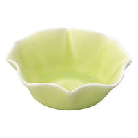金正陶器 花笑み 黄緑 10.5cmボウル 65-56075023 1セット(6個)（直送品）