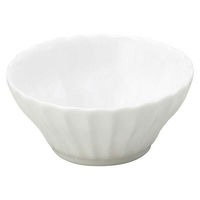 金正陶器 かすみ 白 10cm浅ボウル 65-56100033 1セット(6個)（直送品）