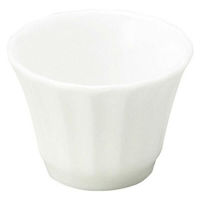 金正陶器 かすみ 白 ぐい呑み 65-56100056 1セット(10個)（直送品）