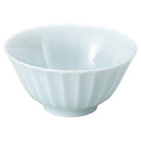 金正陶器 かすみ 青白 12.5cmボウル 65-56180021 1セット(6個)（直送品）