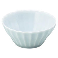 金正陶器 かすみ 青白 10cm浅ボウル 65-56180033 1セット(6個)（直送品）
