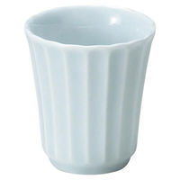 金正陶器 かすみ 青白 カップ 小 65-56180055 1セット(6個)（直送品）