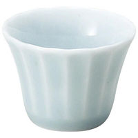 金正陶器 かすみ 青白 ぐい呑み 65-56180056 1セット(10個)（直送品）