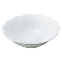 金正陶器 椿 白 深皿 小 65-56300042 1セット(6個)（直送品）