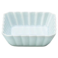 金正陶器 かすみ 青白 11cm浅角鉢 65-56180068 1セット(6個)（直送品）