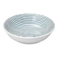 金正陶器 細縞 緑 11cm薬味皿 65-57478014 1セット(6個)（直送品）