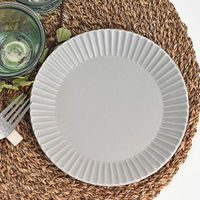 金正陶器 サラストライププレート g-1938-20 1セット(3個)（直送品）