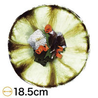 金正陶器 灰釉手おこし6寸皿 g-1938-15 1個（直送品）