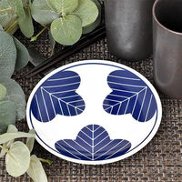 金正陶器 engi紋染付小皿 松 g-1943-08 1セット(6個)（直送品）