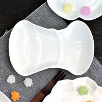 金正陶器 鼓細工小皿白磁 g-1943-13 1セット(10個)（直送品）