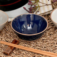 金正陶器 ネイビーソイルボウル小 g-1947-21 1セット(10個)（直送品）