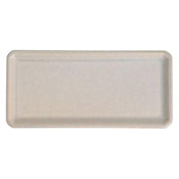 金正陶器 ホワイトチタンマット八角長角プレート g-2219-09 1セット(6個)（直送品）