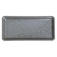 金正陶器 グレーチタンマット八角長角プレート g-2219-14 1セット(6個)（直送品）