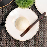 金正陶器 チタンマット白四方3.5取皿 g-2220-10 1セット(10個)（直送品）