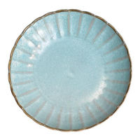 金正陶器 ソーダ菊型3.5皿 g-2329-05 1セット(10個)（直送品）