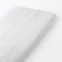 無印良品 綿フランネル敷ふとんシーツ Ｓ 兼浅型ボックスシーツ １００×２００×３‐１０ｃｍ用 ライトグレー 良品計画