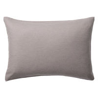 無印良品 綿フランネルまくらカバー４３×６３ｃｍ用 ライトブラウン 良品計画