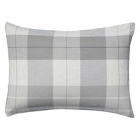 無印良品 綿フランネルまくらカバー５０×７０ｃｍ用 グレーチェック 良品計画