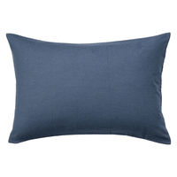 無印良品 綿フランネルまくらカバー５０×７０ｃｍ用 ネイビー 良品計画