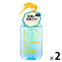 ラボン LAVONS ラボン・デ・ブーン クルマ用ファブリックミスト ラグジュアリーリラックスの香り 本体 220mL 1セット（1個×2）
