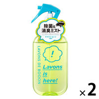 ラボン LAVONS ラボン・デ・ブーン クルマ用ファブリックミスト シャイニームーンの香り 本体 220mL 1セット（1個×2）
