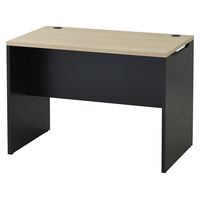 マルチワークCFカウンター 幅1000×奥行600×高さ720mm ナチュラルウッド天板/ブラック脚 1台 オリジナル