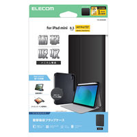 エレコム iPad mini ケース 8.3インチ(A17 Pro) TB-A25SSABK 1個