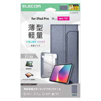エレコム iPad Pro ケース 11インチ (M4) マグネット式 薄型 耐衝撃 TB-A25PMWVFCBG 1個