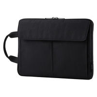 エレコム インナーバッグ ハンドル付き ポケット付き 2分割 13.3inch ブラック BM-IBHP13BK 1個