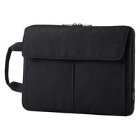 エレコム インナーバッグ ハンドル付き ポケット付き 2分割 11.6inch ブラック BM-IBHP11BK 1個