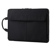 エレコム インナーバッグ ハンドル付き ポケット付き 2分割 15.6inch ブラック BM-IBHP15BK 1個