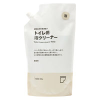 無印良品 植物由来の洗浄成分 トイレ用泡クリーナー 詰替え用 １０５０ｍｌ 良品計画