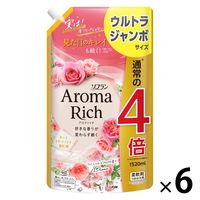 ソフラン アロマリッチ ダイアナ 詰め替え ウルトラジャンボ 1520ｍL 1箱（6個入） 柔軟剤 ライオン (旧品)