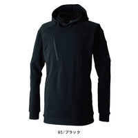 TS DESIGN ニッカーズドライワッフルフーディー 3L ブラック 5530 1着（直送品）