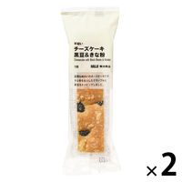 無印良品 不揃い チーズケーキ 黒豆＆きな粉 1セット（1個×2） 良品計画