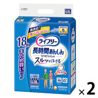 ライフリー リハビリパンツ LL まとめ買いパック 5回吸収 1セット（36枚入：18枚入×2パック） ユニ・チャーム