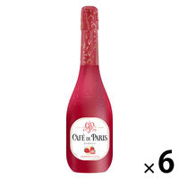 スパークリングワイン カフェドパリ ブランドフルーツ ストロベリー 750ml 1セット（6本） フランス 甘口 ペルノ・リカール