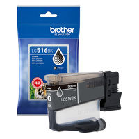 ブラザー 【純正】インクカートリッジ ブラック LC516BK 1個