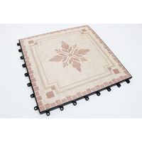 明和グラビア ジョイント防虫パネル BJR-30 72P ルーアン BR 1セット(18枚入x4)（直送品）