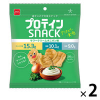 おやつカンパニー　プロテインスナック サワークリームオニオン味 BODY STAR（ボディスター） 1セット（1袋（40g）×2）