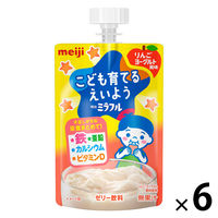 明治ミラフル　ゼリー　こども育てるえいよう　りんごヨーグルト風味　1セット（1個（100g）×6）