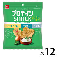 おやつカンパニー　プロテインスナック サワークリームオニオン味　ボディスター　 1セット（1袋（40g）×12）