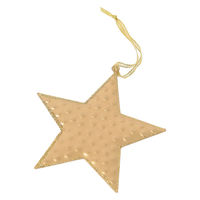 クリスマス　タタキオーナメントスター(ゴールド) LAKOLE/ラコレ