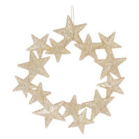 クリスマス　スターリースオーナメント(ゴールド) LAKOLE/ラコレ