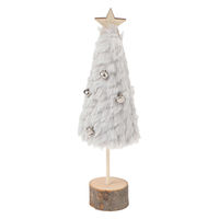 クリスマス　ファーベルツリー グレー LAKOLE/ラコレ