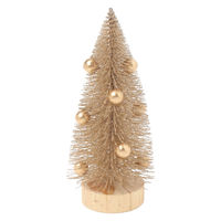 クリスマス　ラメミニツリー ゴールド LAKOLE/ラコレ